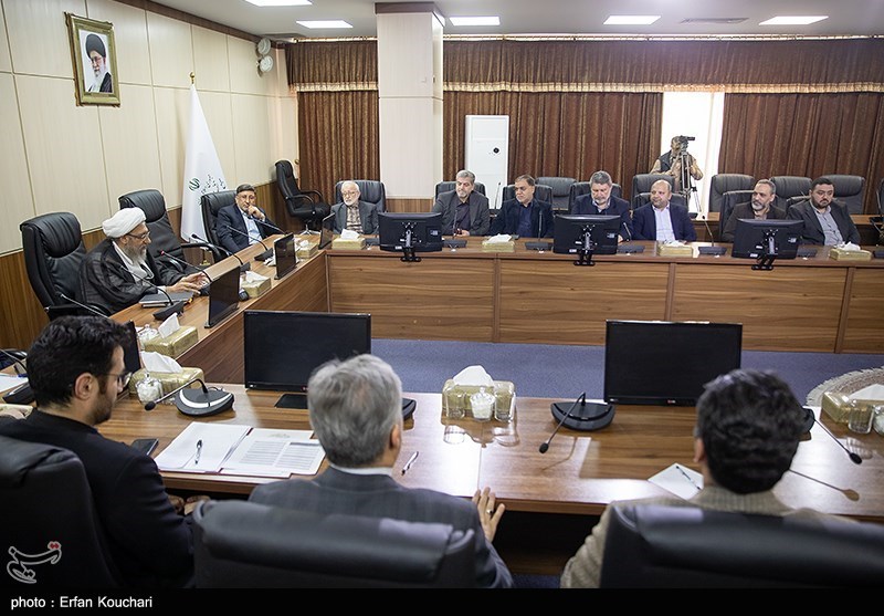 نشست رئیس مجمع تشخیص مصلحت نظام با مدیران عامل خبرگزاری‌ها