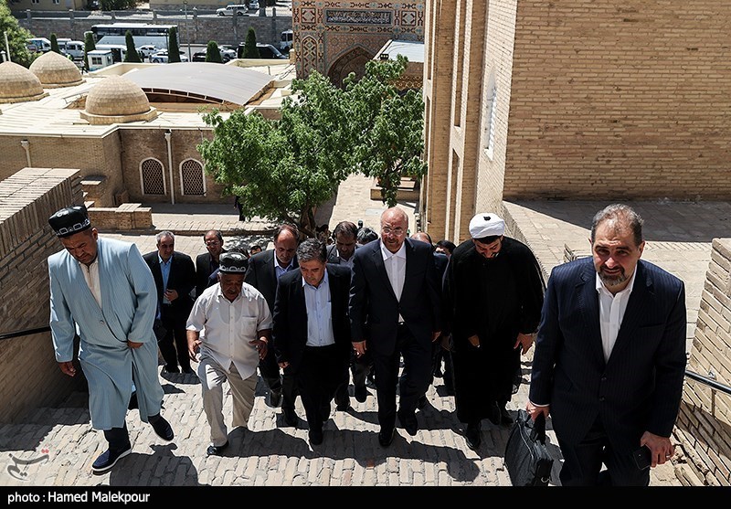 بازدید قالیباف از مراکز فرهنگی و تاریخی سمرقند و بخارا