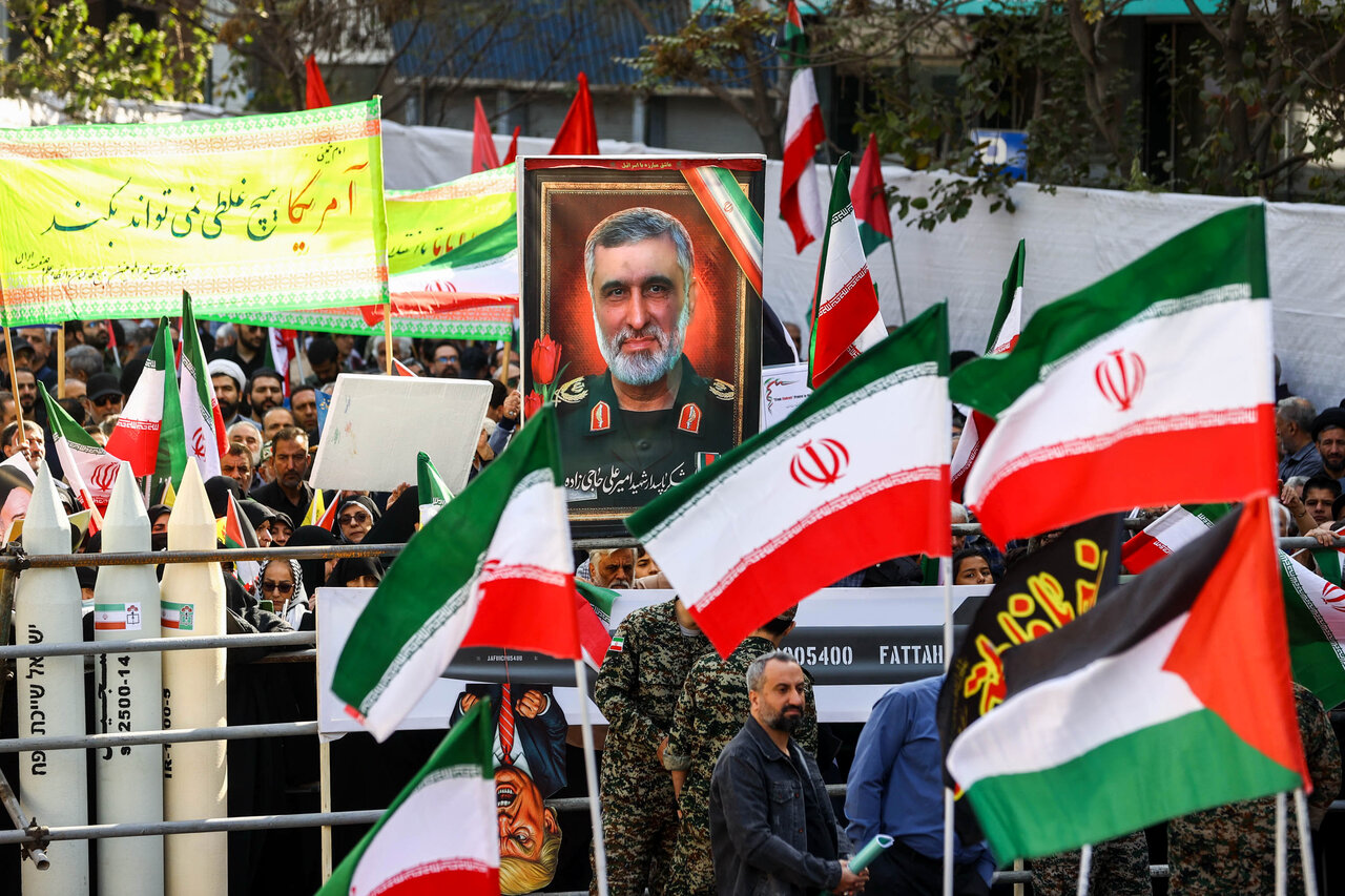 سخنرانی قالیباف در مراسم یوم‌الله ۱۳ آبان