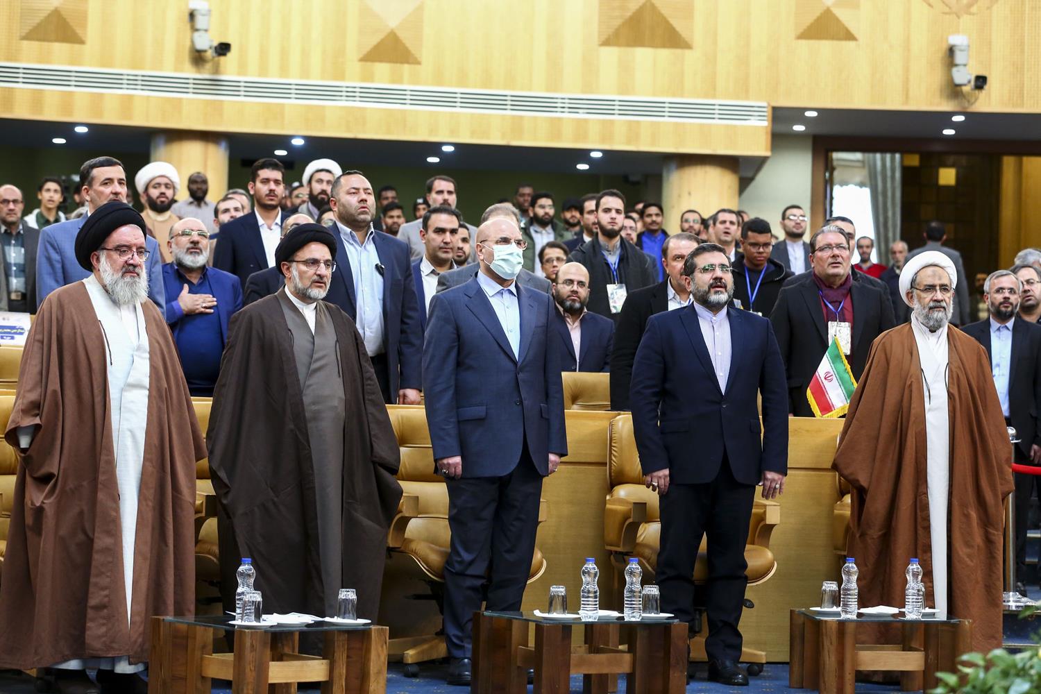 حضور قالیباف در آیین افتتاحیه سی‌ونهمین دوره مسابقات بین‌المللی قرآن کریم