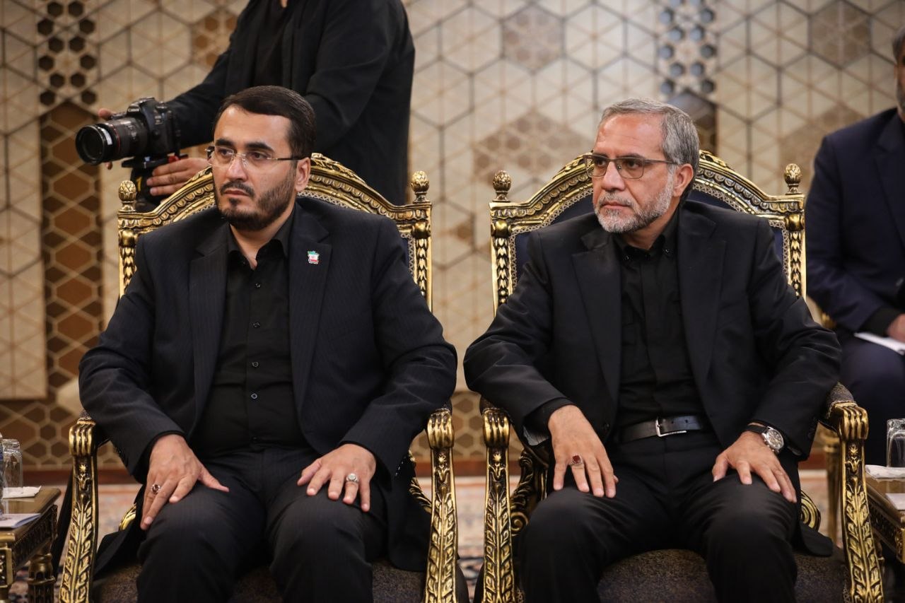 جمیل مزهر با محمدباقر قالیباف