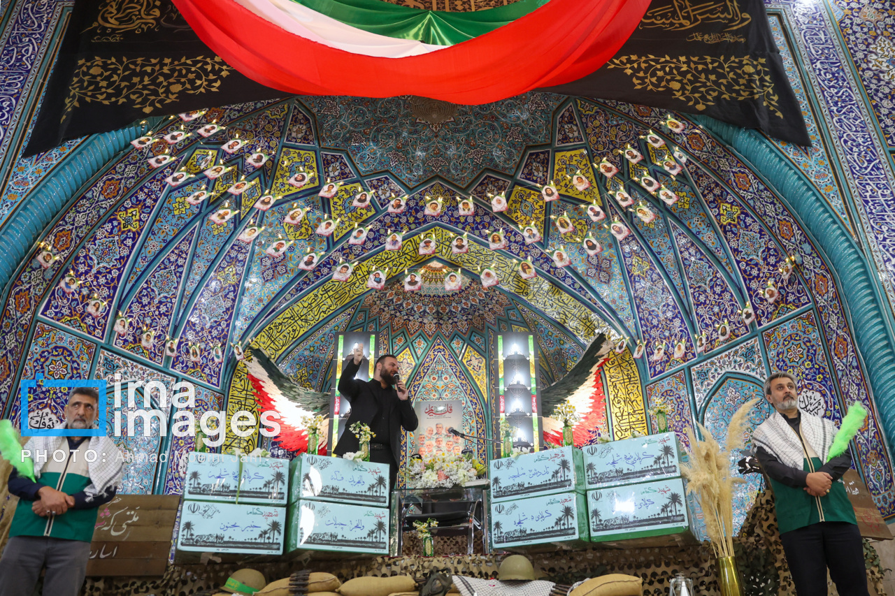 وداع با ۱۰۰ شهید گمنام