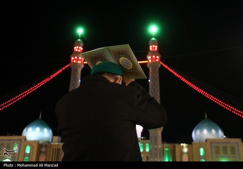  مراسم احیا در مسجدمقدس جمکران