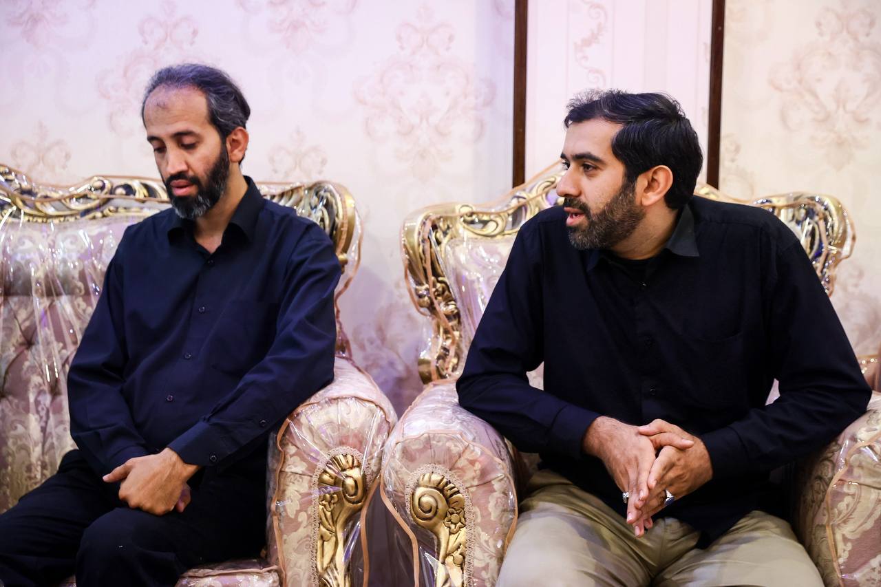 حضور قالیباف در منزل سپهبد شهید علی شادمانی