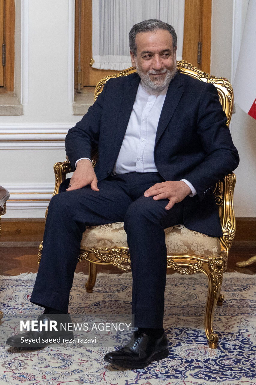 دیدار مدیر کل آژانس بین‌المللی انرژی اتمی با عراقچی