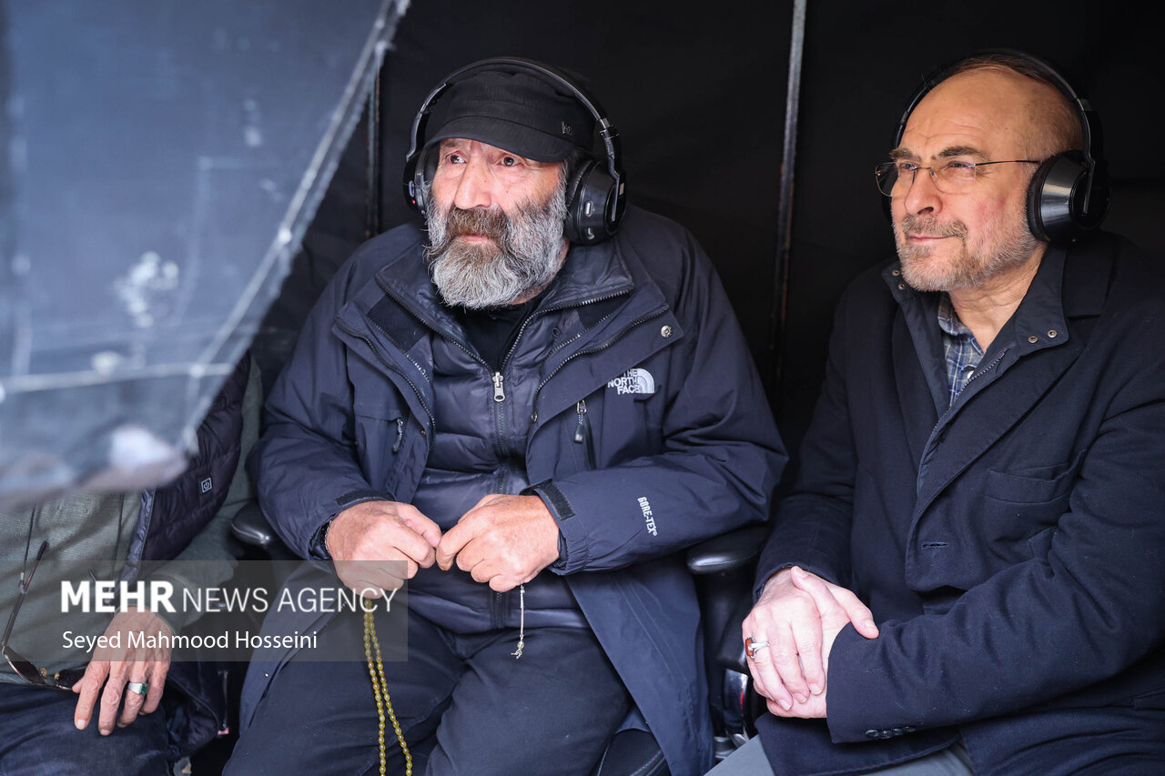 بازدید قالیباف از مراحل ساخت دو سریال تلویزیونی