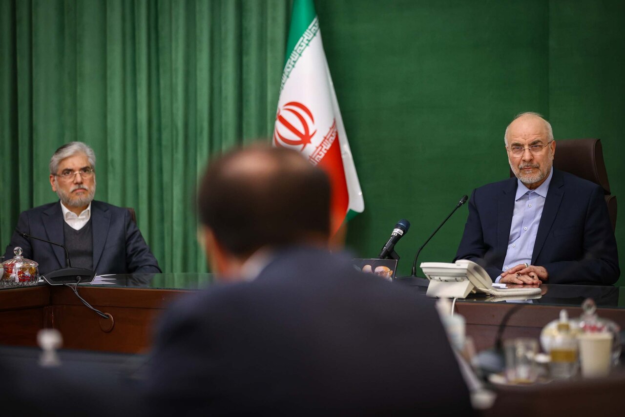 دیدار وزیر علوم و روسای دانشگاه های سراسر کشور با قالیباف