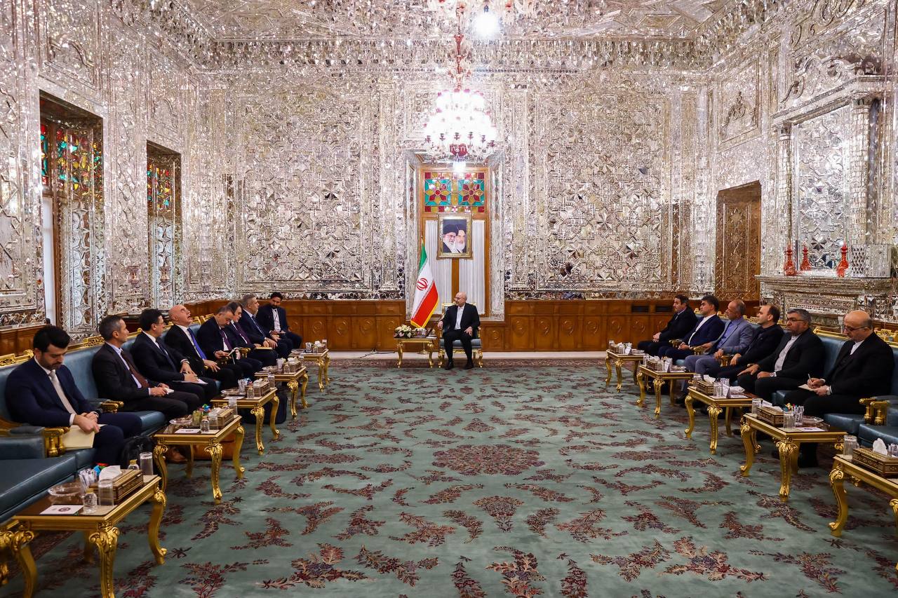 دیدار هاکان فیدان با قالیباف