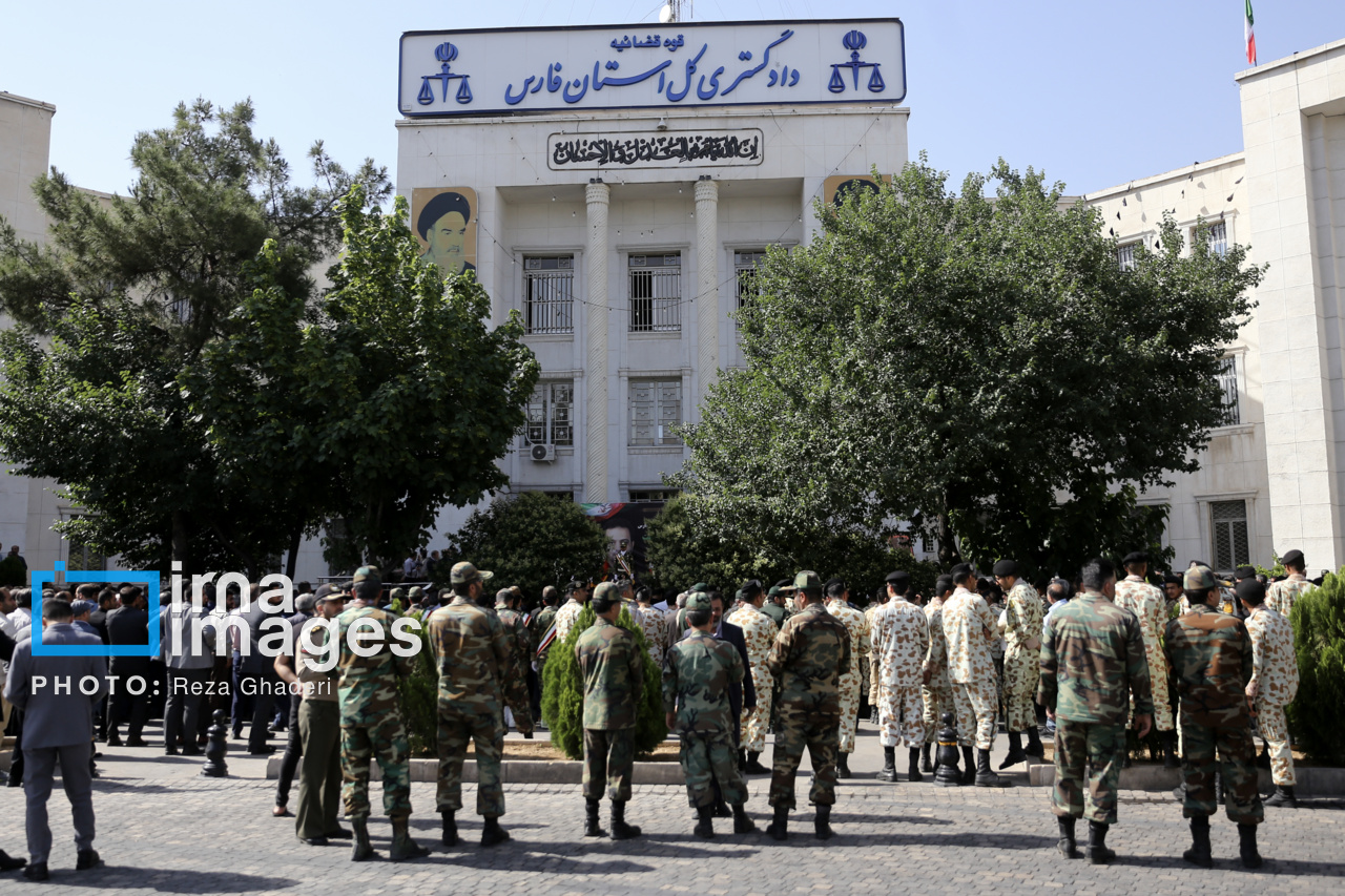 تشییع پیکر مطهر شهیدقاضی « احسان باقری»