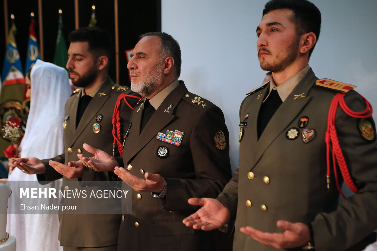  مراسم ازدواج دانشجویی دانشگاه افسری امام علی (ع)