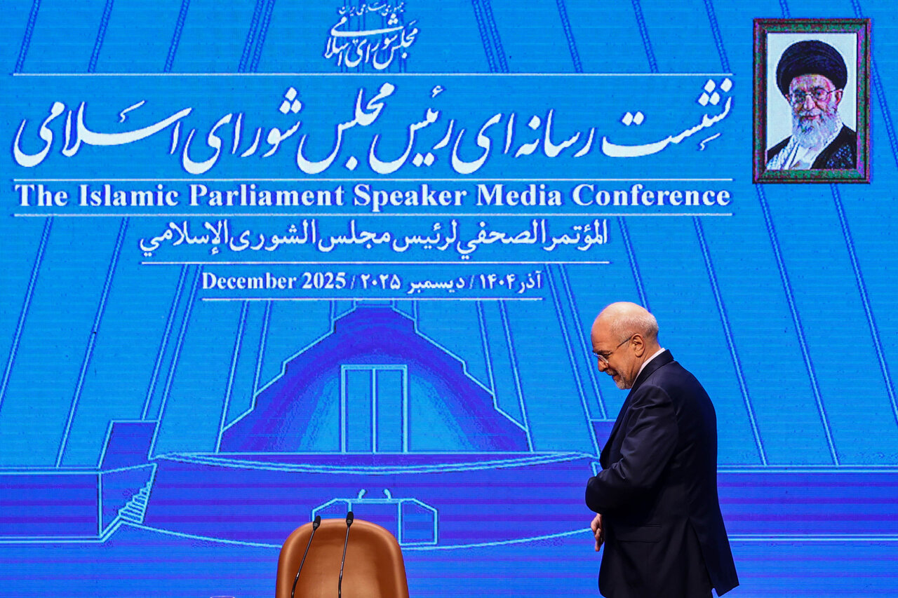 نشست خبری قالیباف 