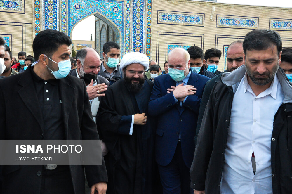 حضور قالیباف در مراسم بزرگداشت شهید مدرس