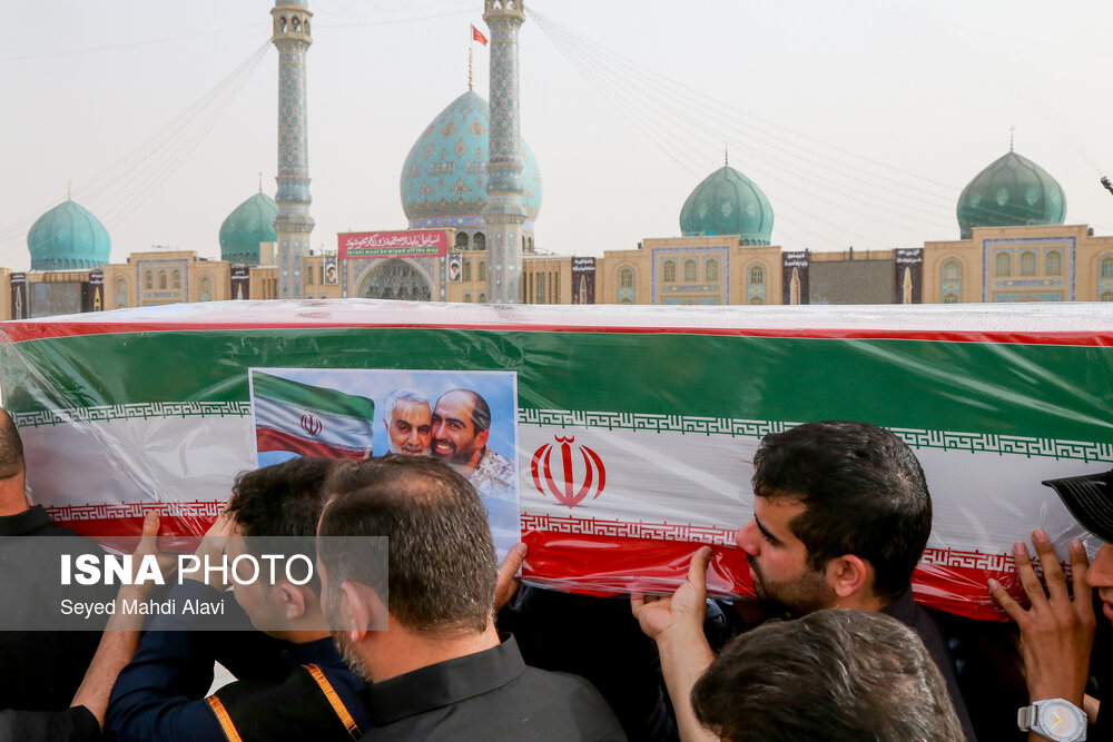 تشییع و تدفین پیکر شهید میثم سلگی