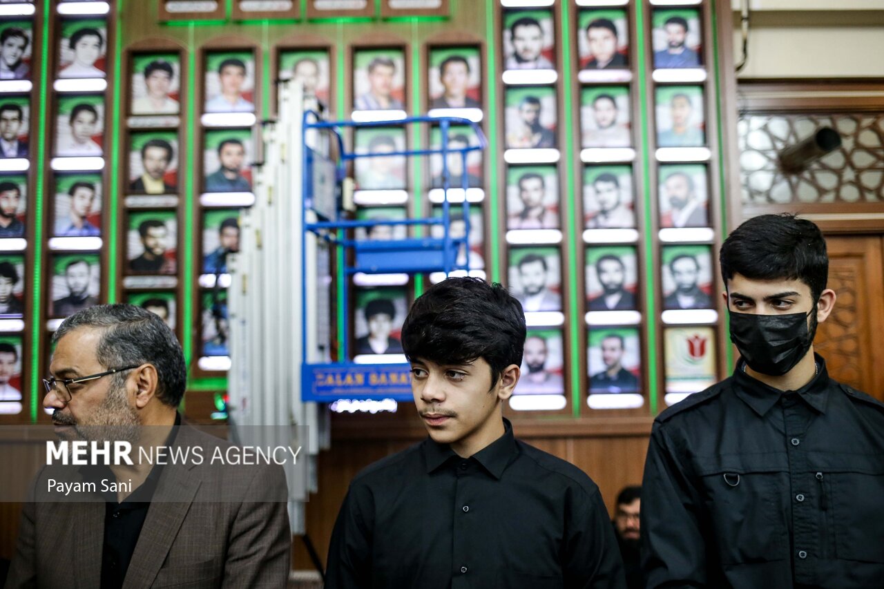 مراسم یادبود شهید دکتر علی حیدری