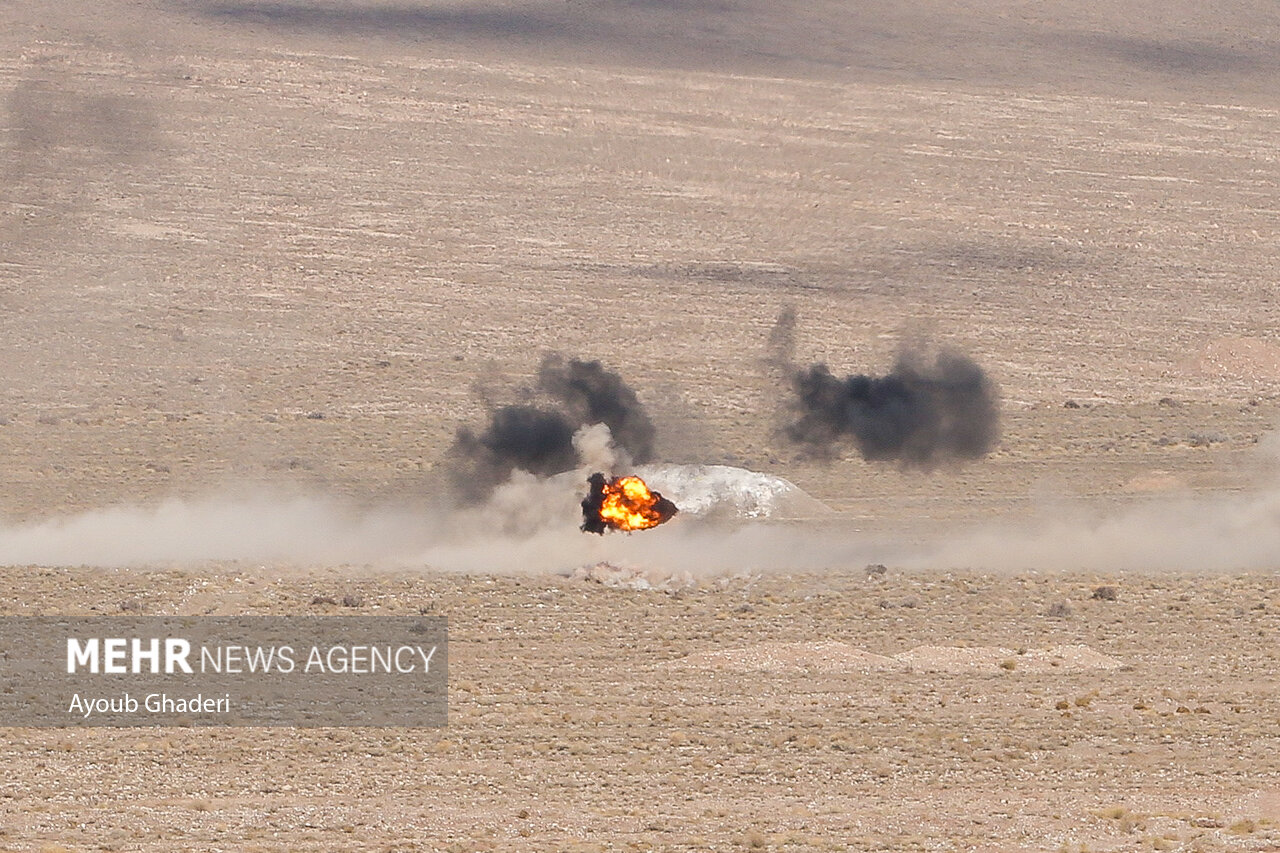 رزمایش تاکتیکی نیروی زمینی سپاه