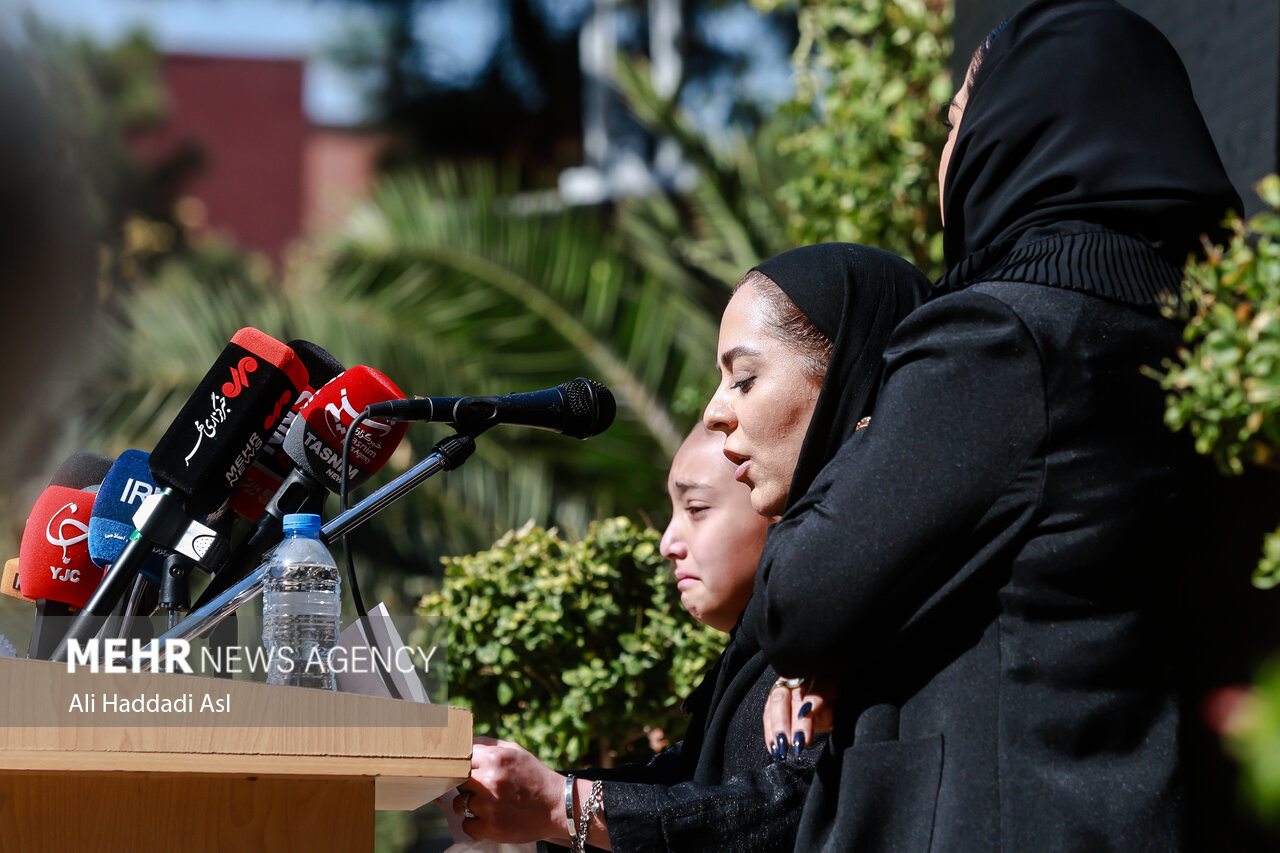 مراسم تشییع پیکر محمد کاسبی