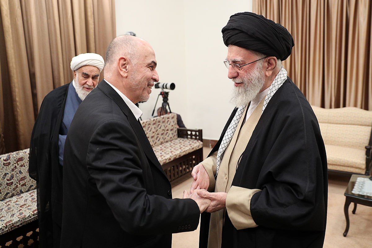 دیدار رئیس و اعضای شورای رهبری حماس با رهبر انقلاب