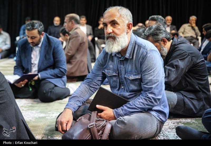 مراسم ختم حسین معینی پور