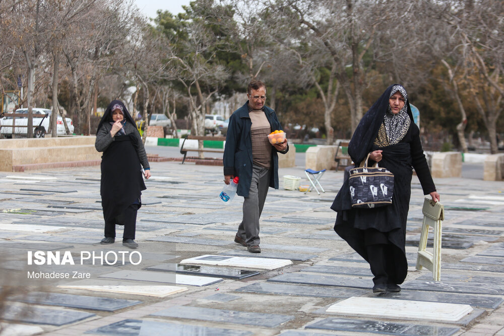 آیین چراغ برات در بهشت رضا (ع) - مشهد