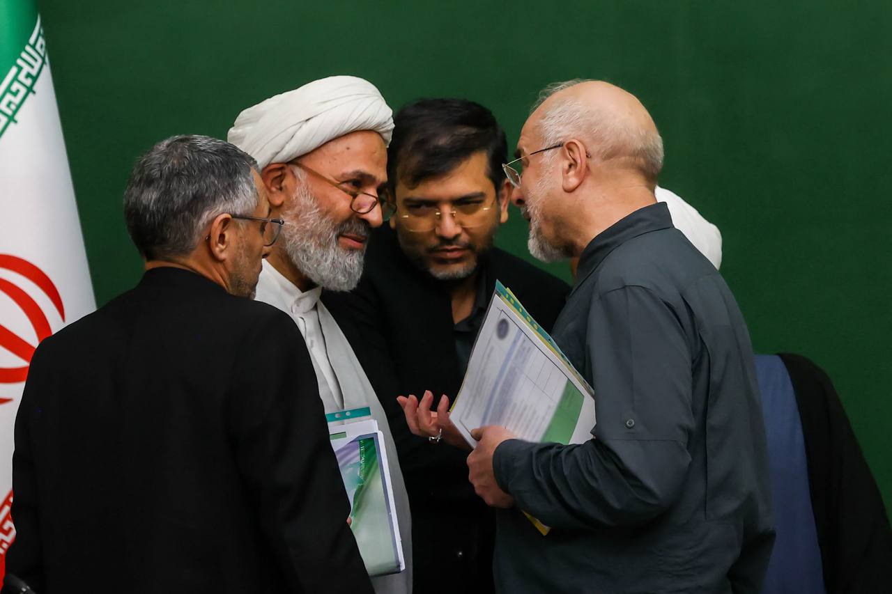 جلسه شورای هماهنگی مجلس با حضور قالیباف