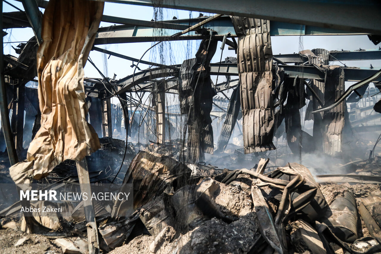چهارمین روز حادثه انفجار در بندر شهید رجایی