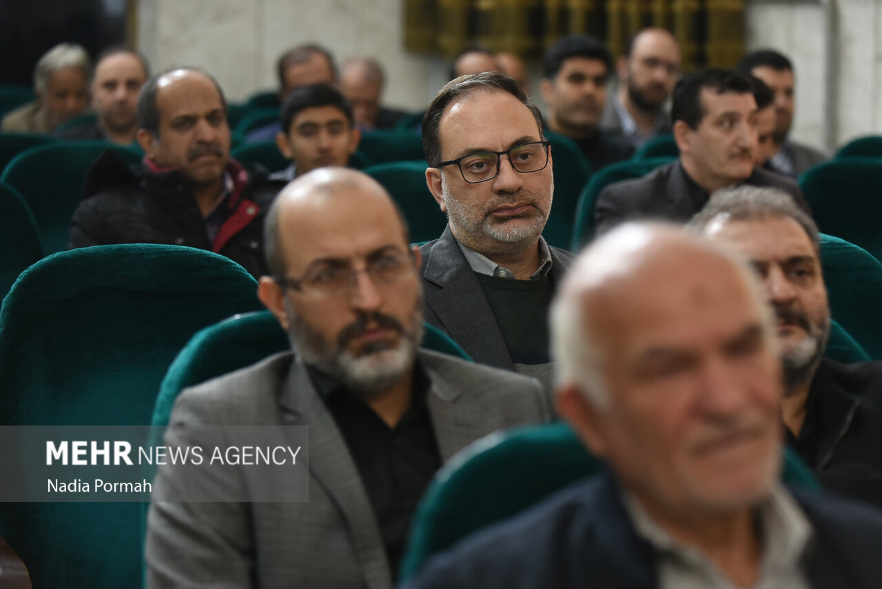 مراسم ختم مادر محمدحسین میثاقی