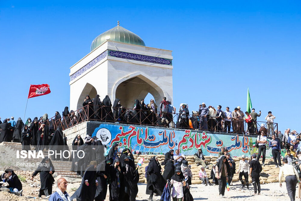 حضور سردار سلامی در مراسم سالگرد عملیات بازی دراز
