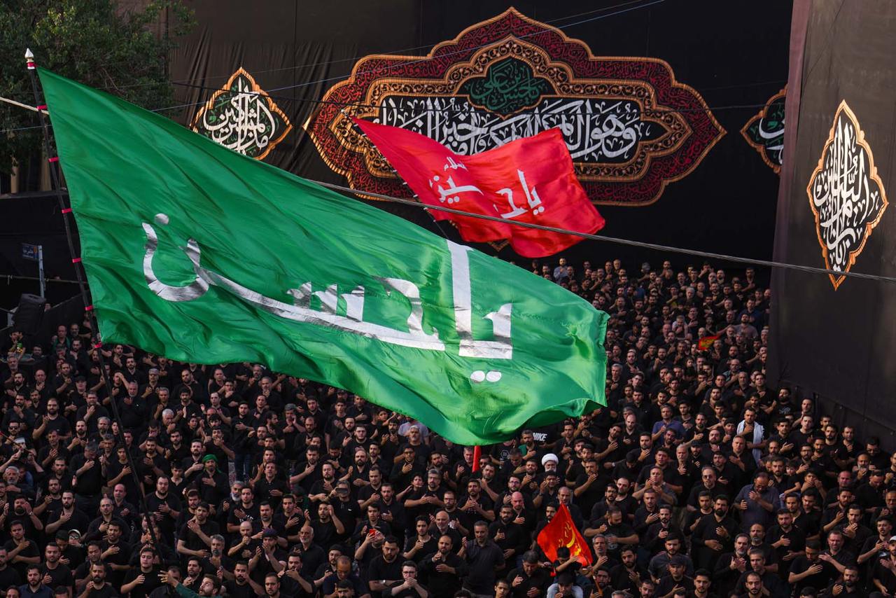 حضور قالیباف در مراسم عزاداری شب پنجم ماه محرم هیئت رایةالعباس