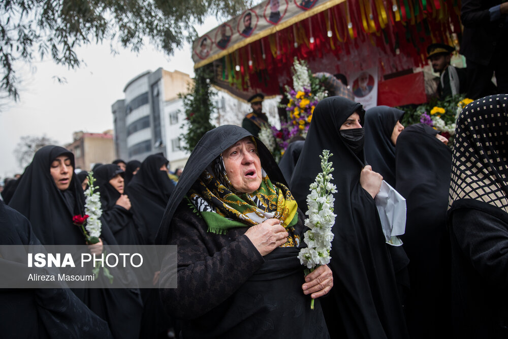 مراسم تشییع پیکر شهید مصطفی عبداللهی