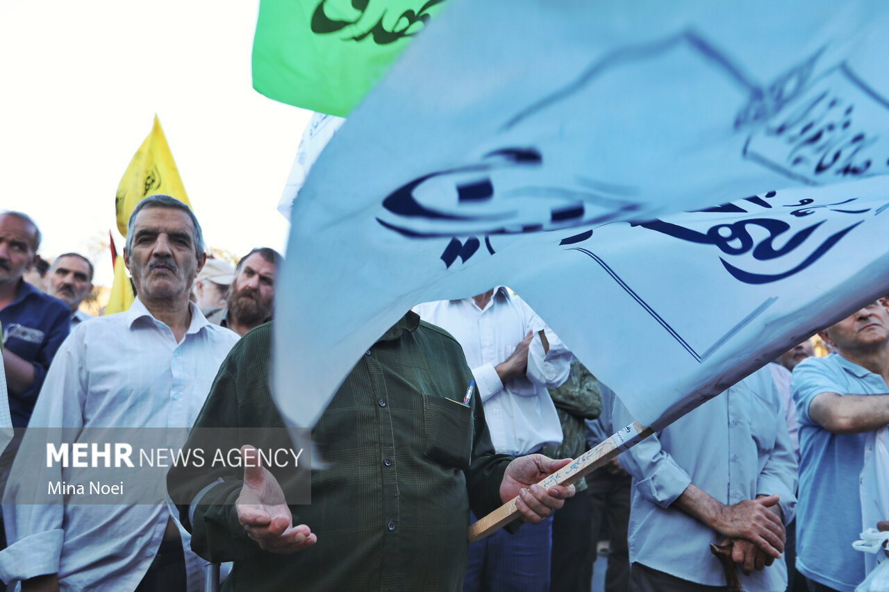 مراسم جشن بیعت با امام زمان(عج) در تبریز