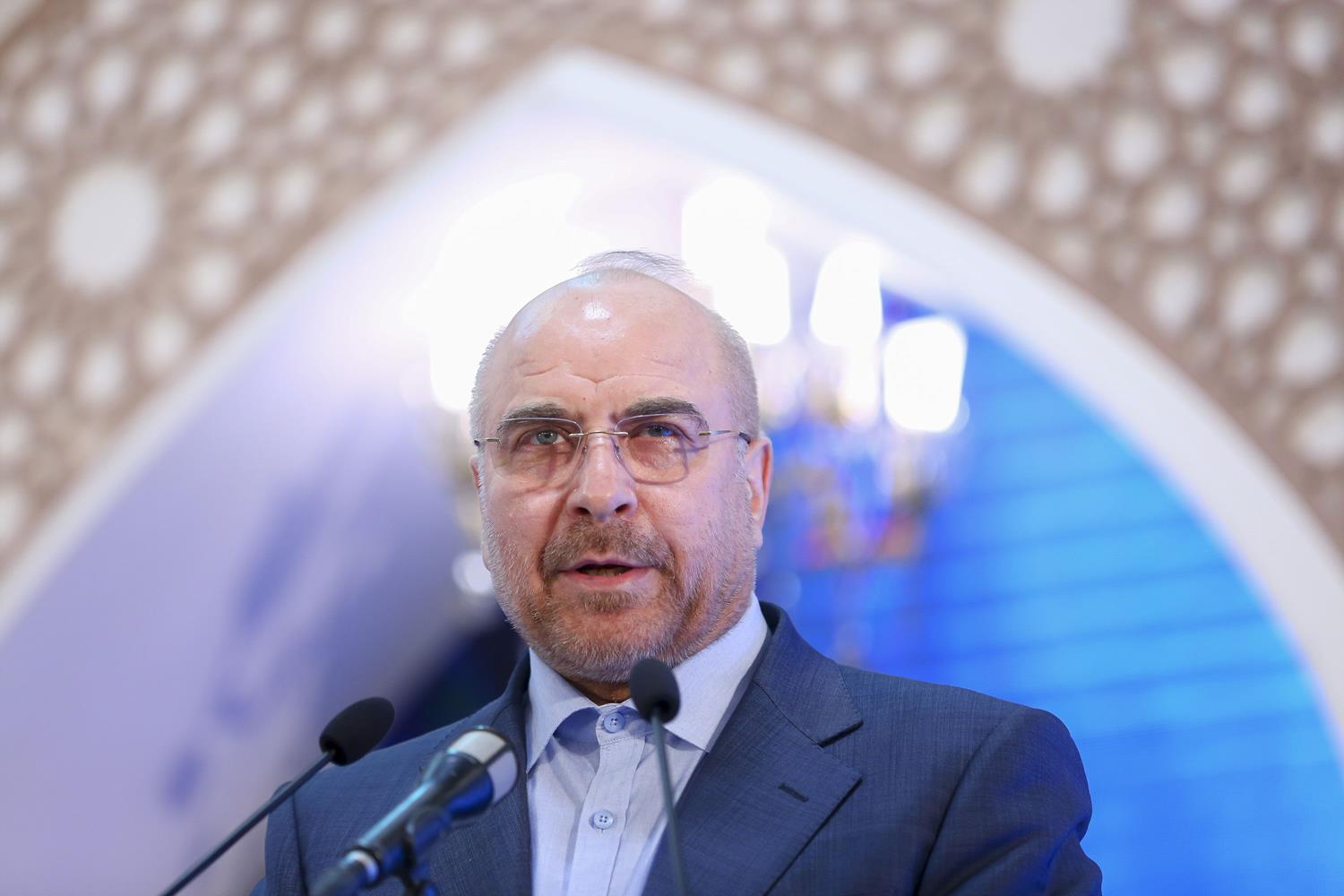 حضور قالیباف در آیین افتتاحیه سی‌ونهمین دوره مسابقات بین‌المللی قرآن کریم