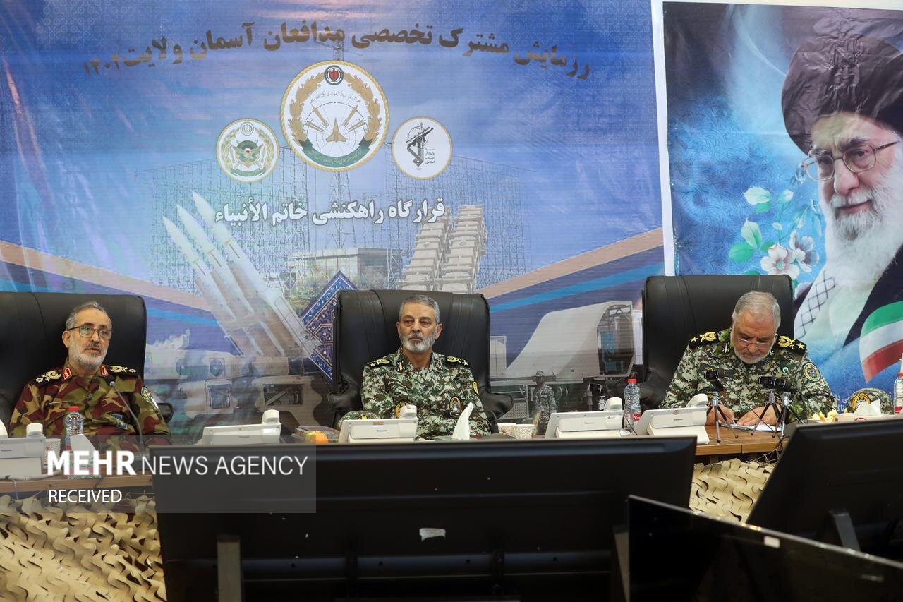 رزمایش مشترک تخصصی پدافند هوایی