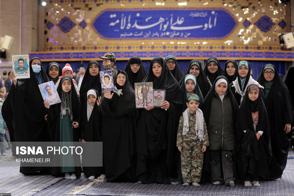 دیدار خانواده شهدای اقتدار با رهبر انقلاب