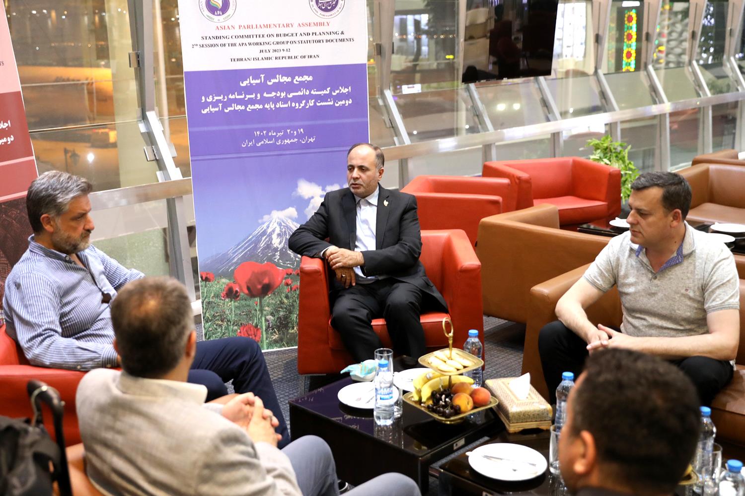 استقبال از هیئت پارلمانی ترکیه برای حضور در اجلاس مجالس آسیایی