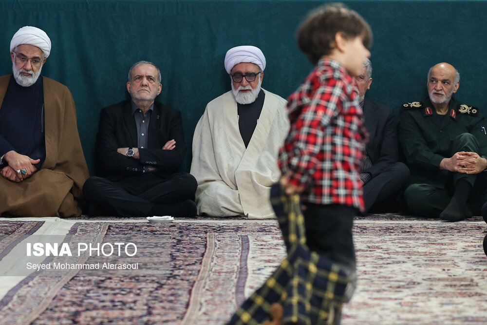 مراسم اربعین شهدای فتنه آمریکایی و صهیونیستی