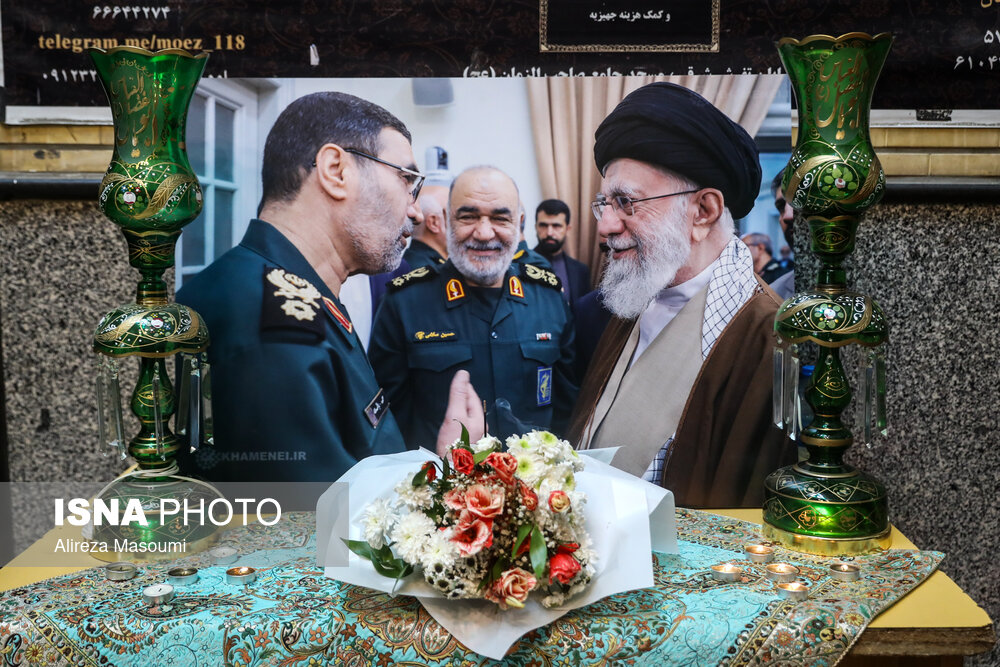 مراسم گرامیداشت فرمانده موشکی نیروی هوافضای سپاه