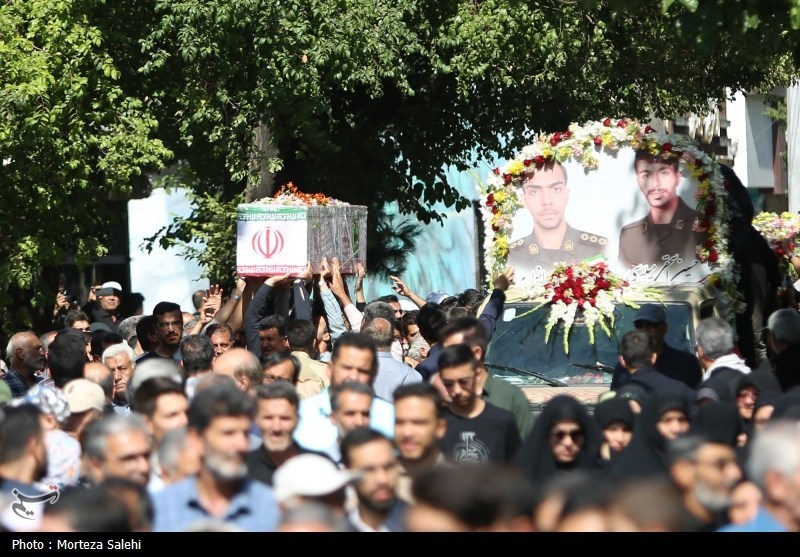 تشییع ۳ شهید حمله رژیم صهیونیستی در نجف آباد اصفهان