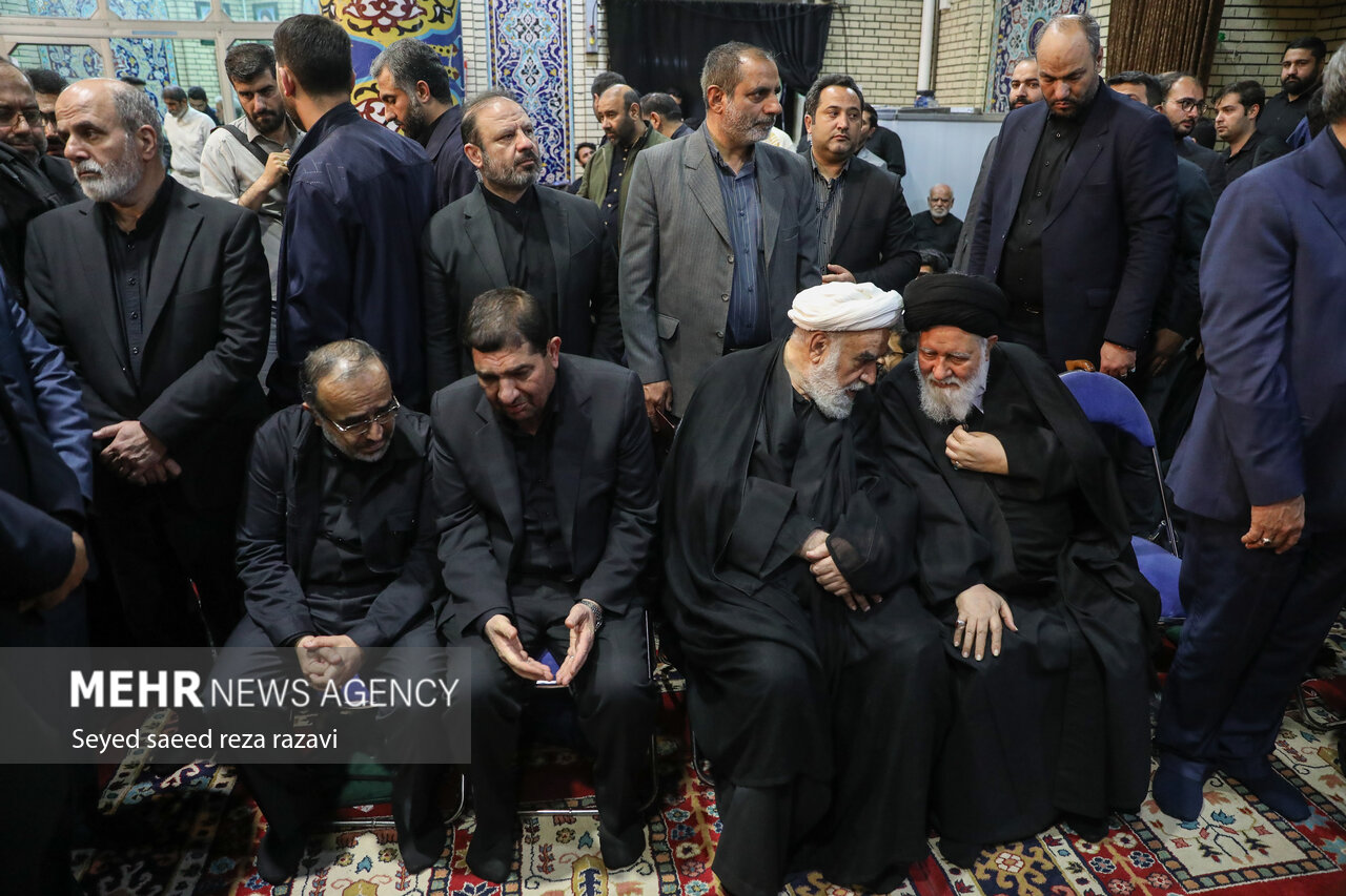 مراسم گرامیداشت رئیس جمهور شهید