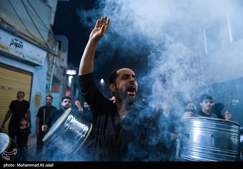 مراسم سنتی مشق شمشیر در قم