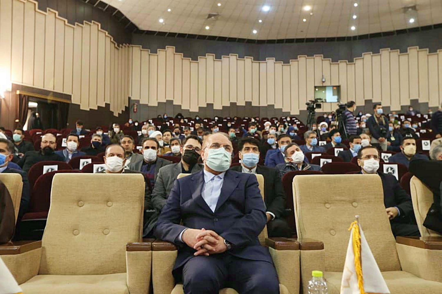 حضور قالیباف در همایش شیخ محمد خیابانی