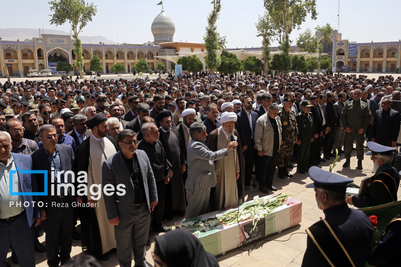 تشییع پیکر مطهر شهیدقاضی « احسان باقری»