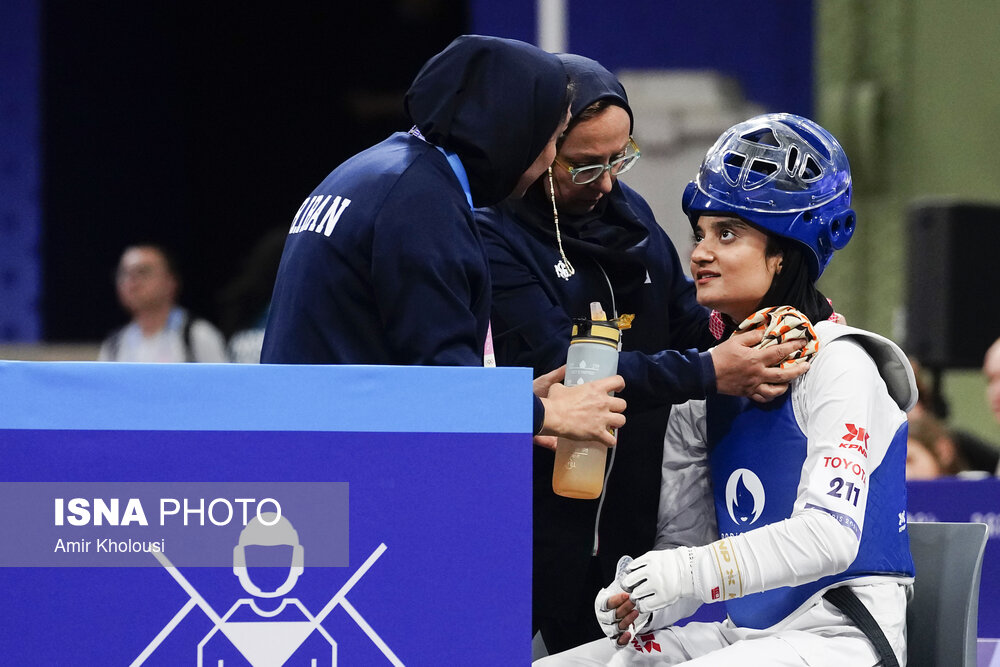 پیروزی مقتدرانه زهرا رحیمی برابر پاراتکواندوکار چینی