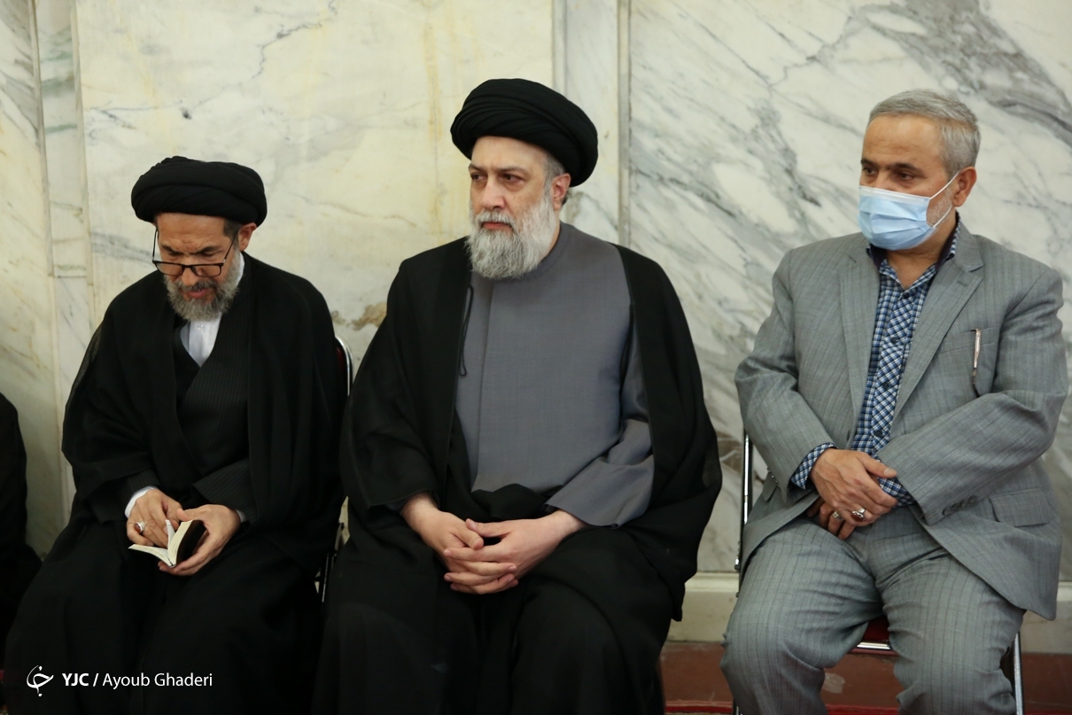 مراسم ترحیم آیت الله فاطمی نیا