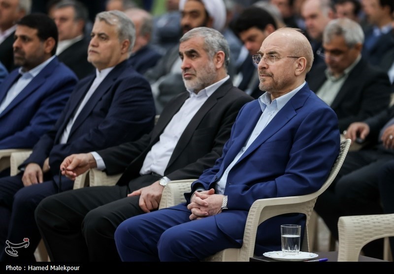 تجدید میثاق قالیباف و نمایندگان مجلس با آرمان‌های امام خمینی(ره)