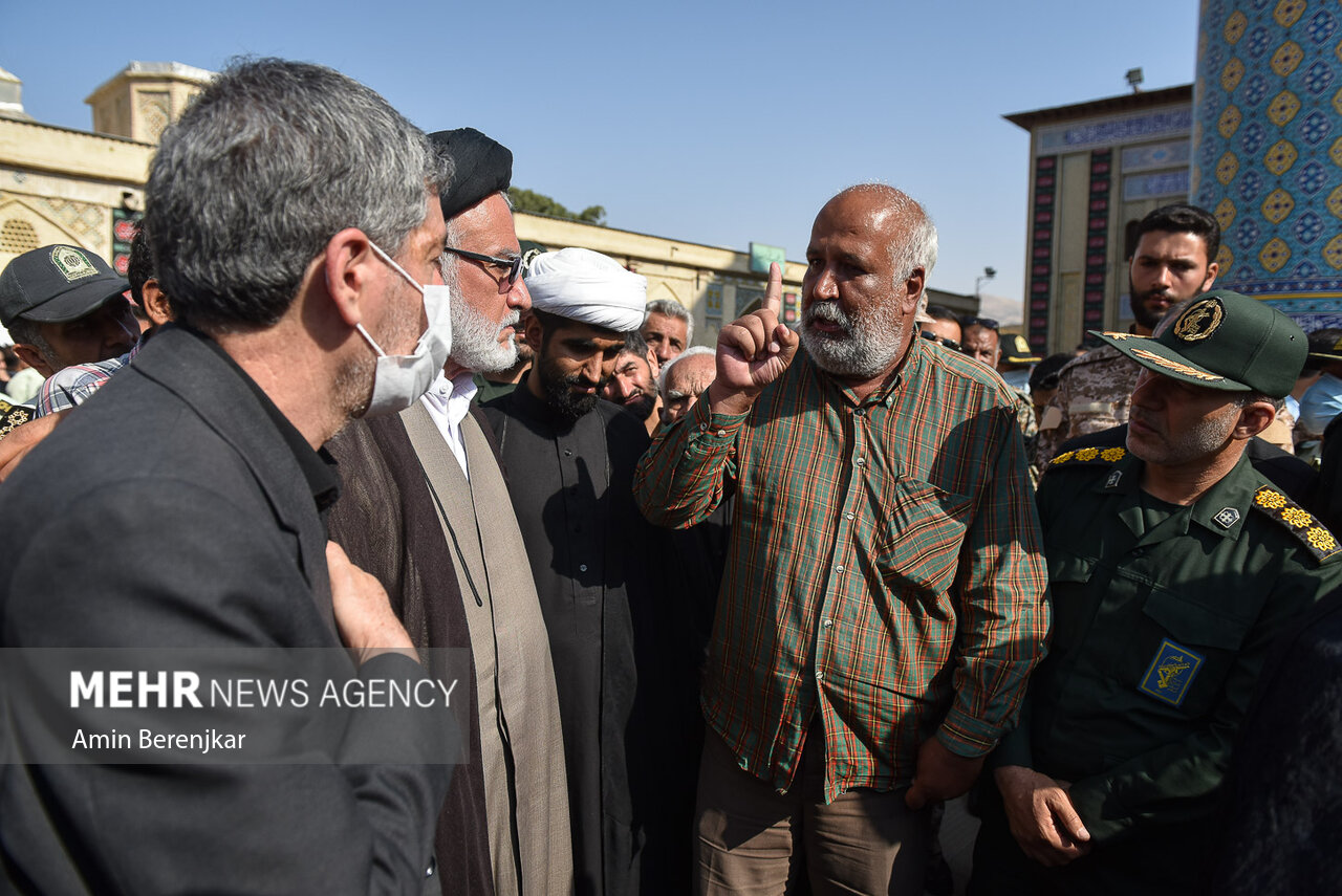 تشییع پیکر شهید «رضا زارع‌ مویدی»