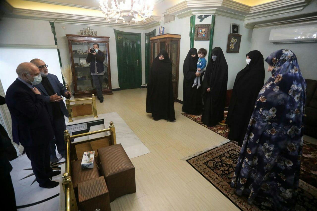 خانواده زنده یاد حجت الاسلام علی صفوی شاملو