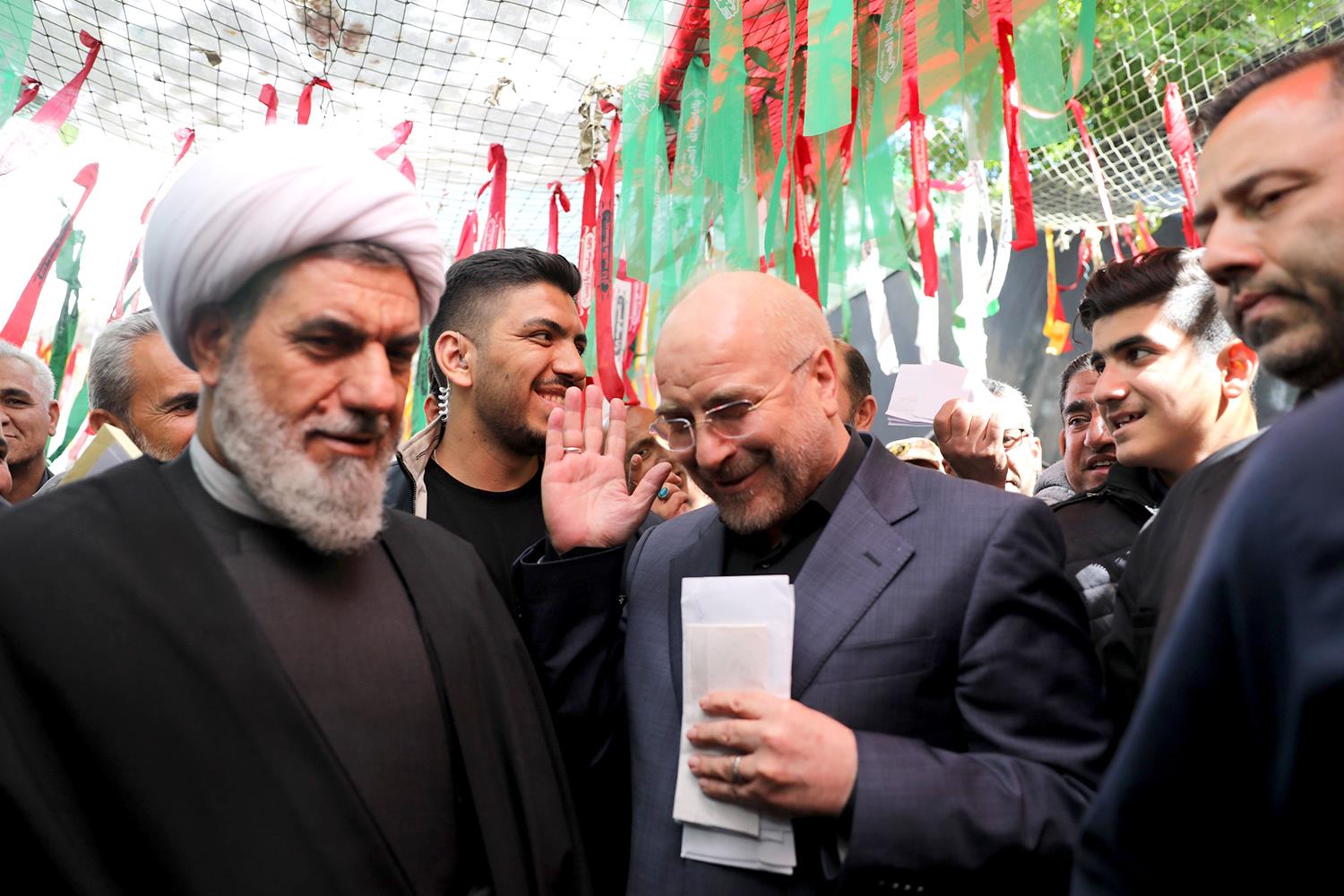 قالیباف در بیستمین یادواره ۱۷۰ شهید بخش رامند شهرستان بوئین‌زهرا