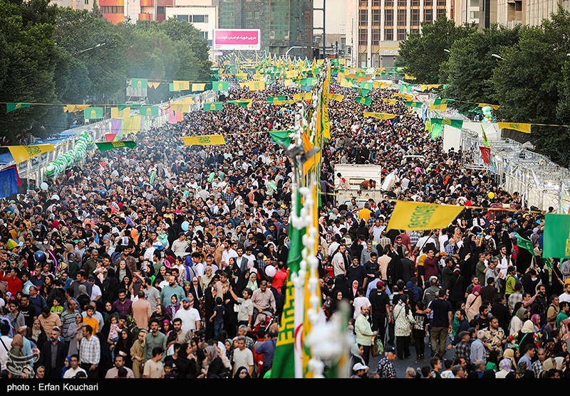 جشن بزرگ امام رضایی‌ها