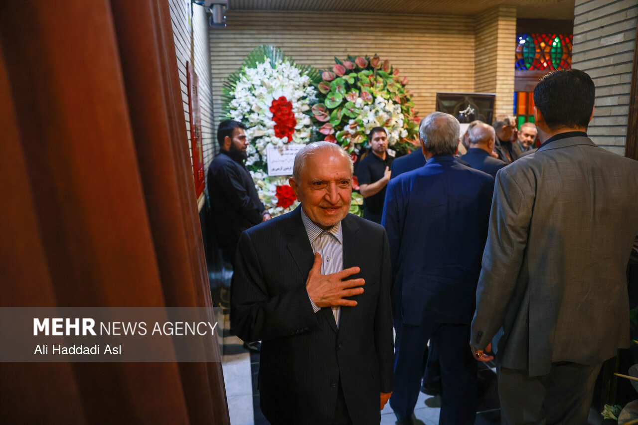 مراسم ترحیم مرحوم محمد قمی