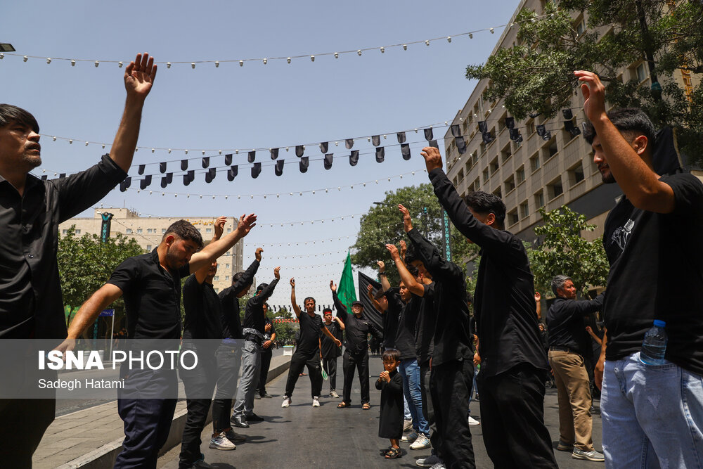 مراسم عزاداری تاسوعای حسینی مشهد